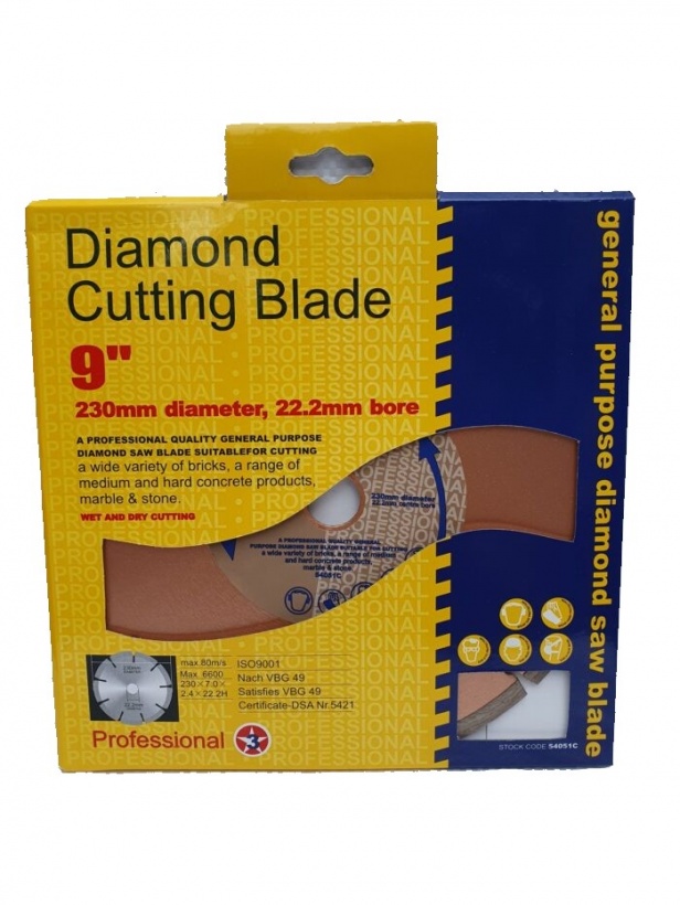 Professional 3 Diamond Cutting Blade 9