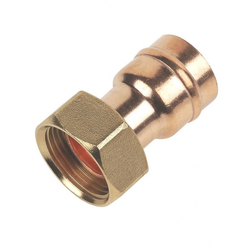 Solder Ring Straight Tap Connector 15mm x 1/2