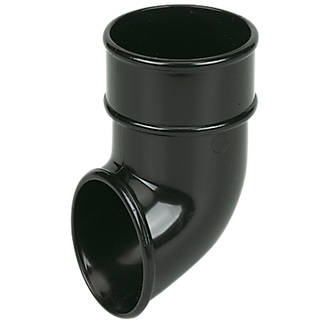 Downpipe Round 68mm Shoe