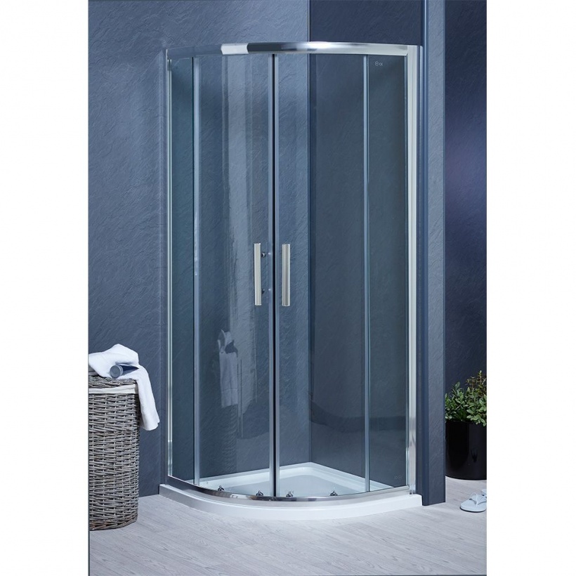 Ai6 Quadrant Shower Enclosure 900mm x 900mm - Silver