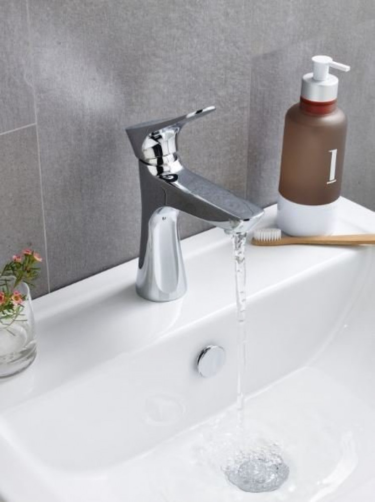 Kartell Focus Mono Basin Mixer with Click Waste
