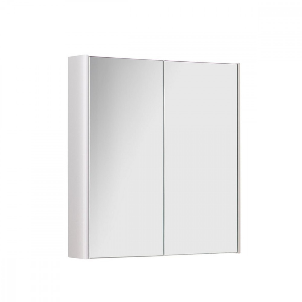 Kartell Options 500mm 2-Door Mirror Cabinet White