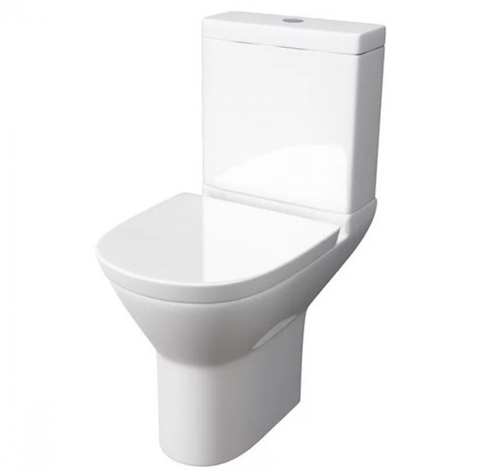 Kartell Project Round C/C WC Pan, Cistern and Soft Close Seat