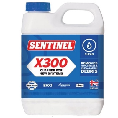 Sentinel X300 New Central Heating Cleaner - 1L