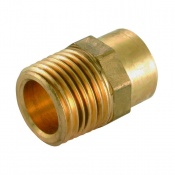 Solder Ring Male Iron Coupler 15mm x 1/2