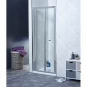 Ai6 Bi-fold Shower Door W1000mm - Silver