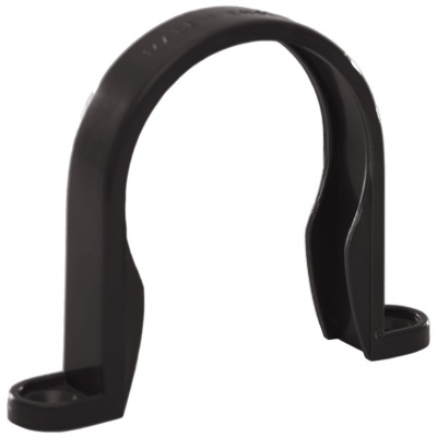 Black 50mm Solvent Waste Pipe Clip