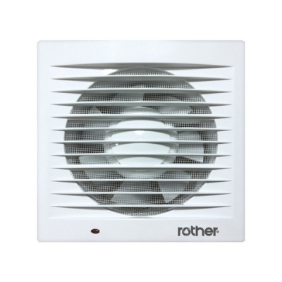 ROTHER EXTRACTOR FAN WITH TIMER, 15W, 80m3/h, 220-240V, Size,100