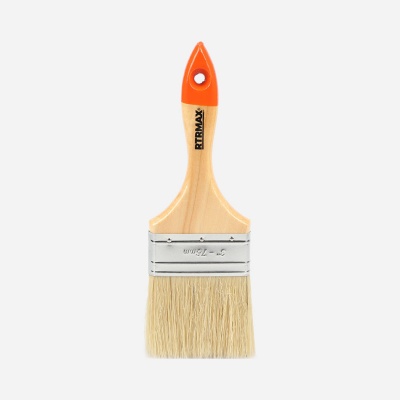 RTRMAX PAINT BRUSH WITH WOODEN HANDLE 1 INCH