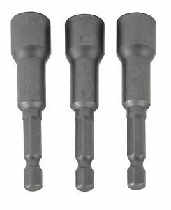 3pc Magnetic Nutdrivers 3/8inch