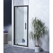 Ai6 Pivot Shower Door W700mm - Black