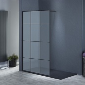 Ai8 Wetroom Panel W900mm - Black Matrix