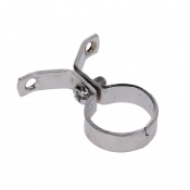 Chrome Stand Off Clip 22mm