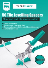 Tilers Choice 50 1MM Levelling Spacers