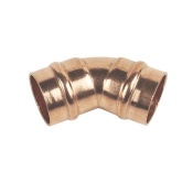 Solder Ring 45 Degree Bend 22mm