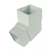 Downpipe Square Square 65mm 112D Offset Bend