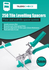 Tilers Choice 250 3MM Levelling Spacers