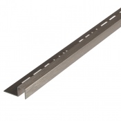 Tile Trim 10mm Capping Aluminium Polished Silver