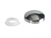 ForgePack Plastic Domed Cap Chrome 6-8 20pc