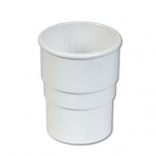 DOWNPIPE Round 68mm Coupler White