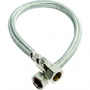 Compression Flexible Tap Connector with Isolator 15mm x 1/2 460mm