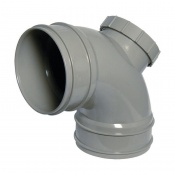 DURA/ 110MM Solvent Soil Access Pipe  DS / Olive Grey