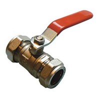 15mm Red Compression Lever Valve For Water