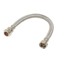 Compression Flexible Tap Connector 22mm x 3/4 500mm