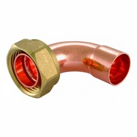 End Feed Bent Cylinder Adaptor 22mm x 1