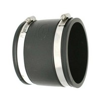 4 Inch Clay to 4 Inch Clay Rubber Adaptor