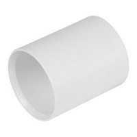 White 50mm Solvent Connector