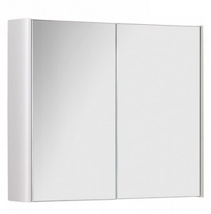 Kartell Arc 800mm Mirror Cabinet White