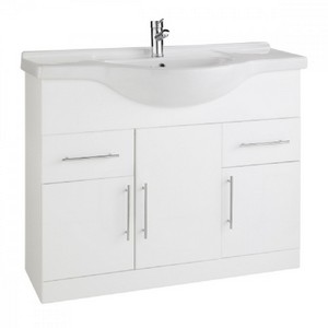 Kartell Encore 1050mm Cabinet with Basin