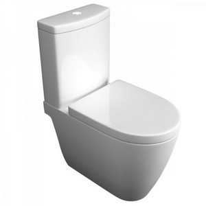 Kartell Genoa Close Coupled WC Pan Cistern and Soft Close Seat
