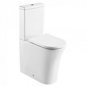 Kartell Kameo Close to Wall Rimless Close Coupled WC Pan & Cistern