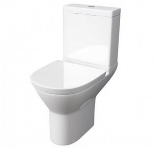Kartell Project Round C/C WC Pan, Cistern and Soft Close Seat