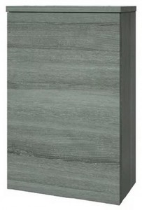 Kartell Purity 505mm WC Unit - Grey Ash