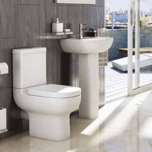 Kartell Studio WC Pan, Cistern and Soft Close Seat